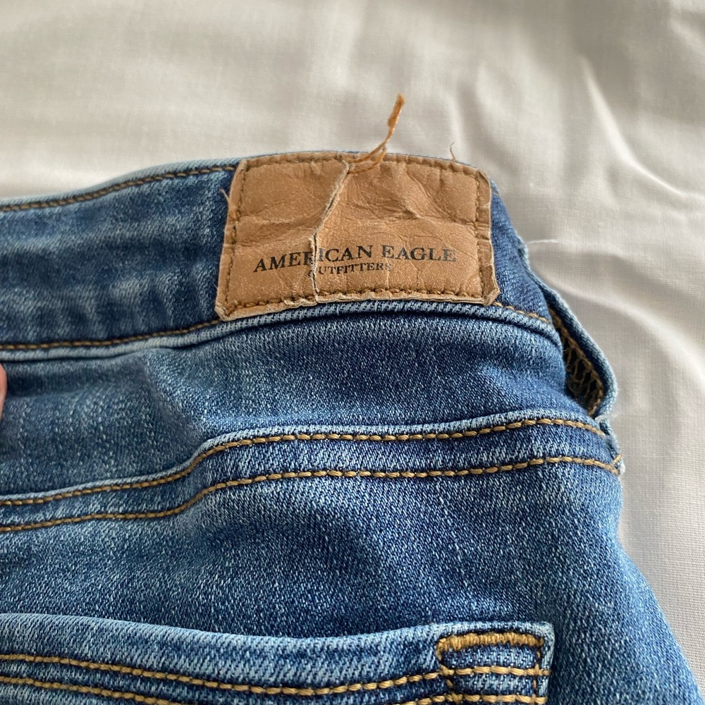 Womens American Eagle Outfitters Blue Boot Cut Jeans - Picture 11 of 13